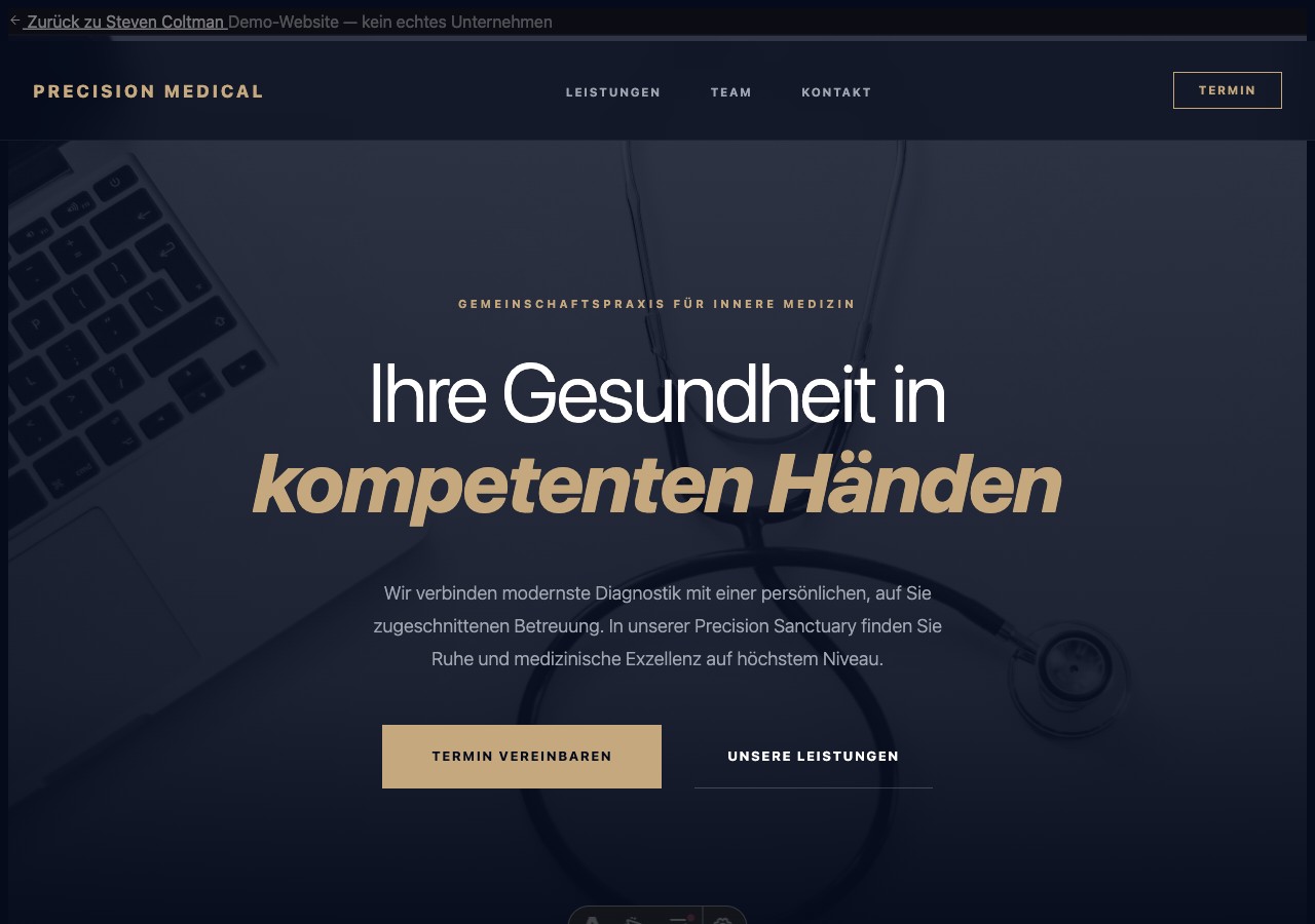 Screenshot Precision Medical Sanctuary (Dunkel)